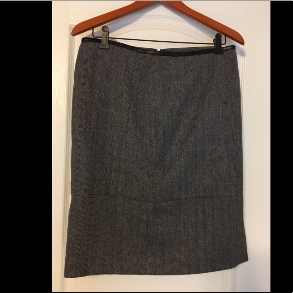 Gucci Hounds tooth pencil skirt size 46
